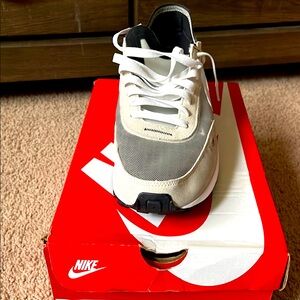 Nike White and Gray Sneakers